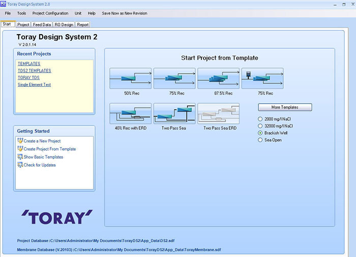 TORAY DS/DS2